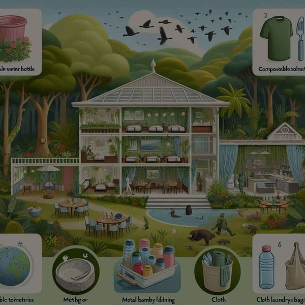 Comment les hôtels peuvent-ils mettre en œuvre des pratiques zéro plastique pour minimiser leur impact environnemental ?