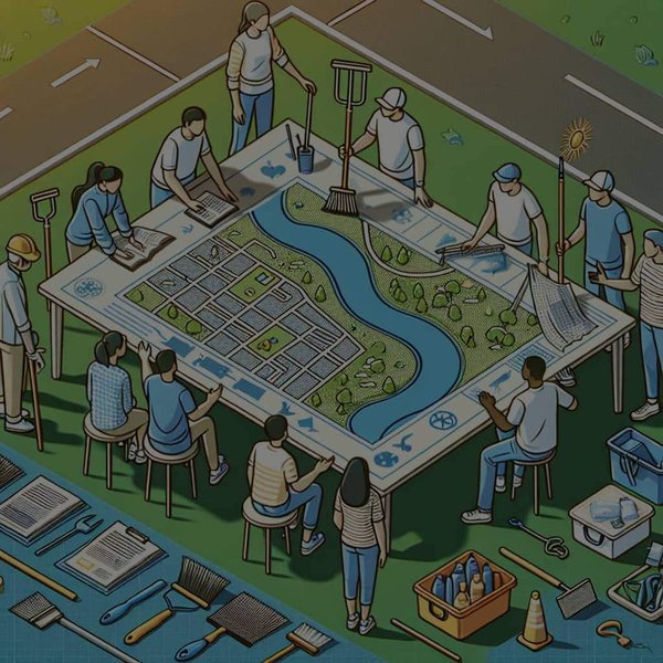 Comment planifier une journée de bénévolat pour le nettoyage d'un cours d'eau local ?