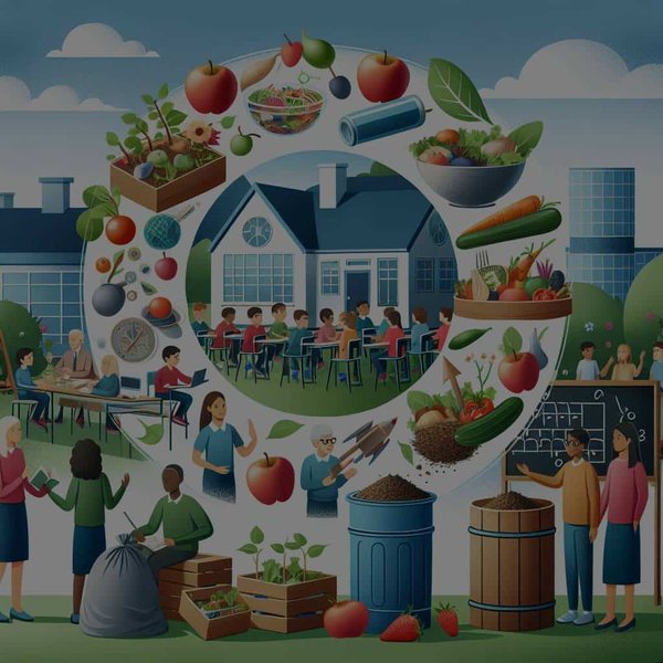 Comment les établissements scolaires peuvent-ils promouvoir des initiatives anti-gaspillage alimentaire ?